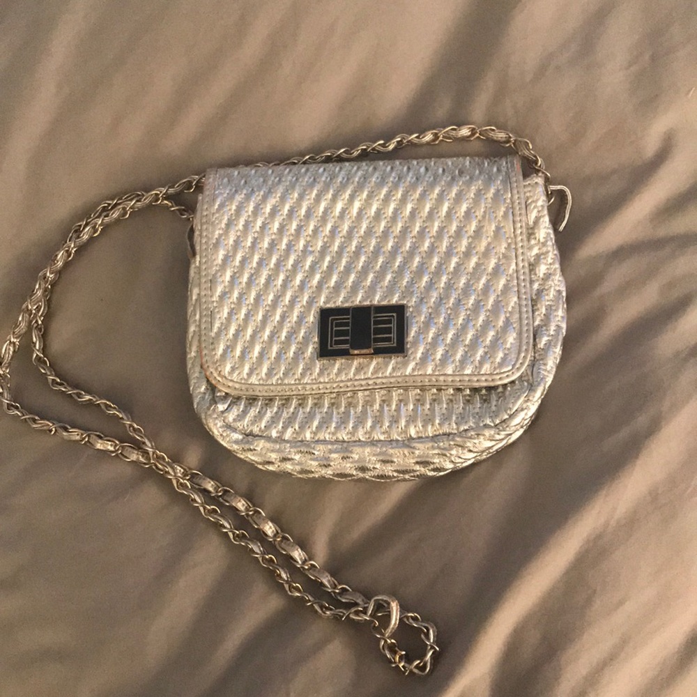 Silver  Crossbody bag
